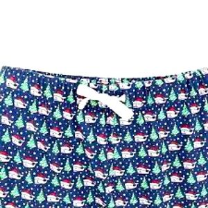 Vineyard Vines unisex PJs, holiday Santa Claus hat whales & trees